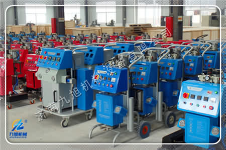 聚氨酯喷涂机组成元素有哪些及常见问题